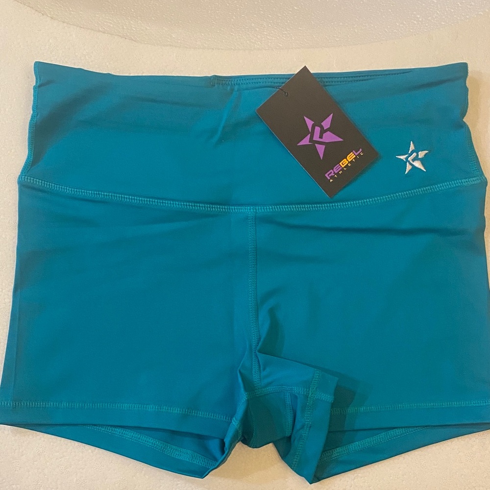 rebels Women's Vibrant Blue Athletic Shorts